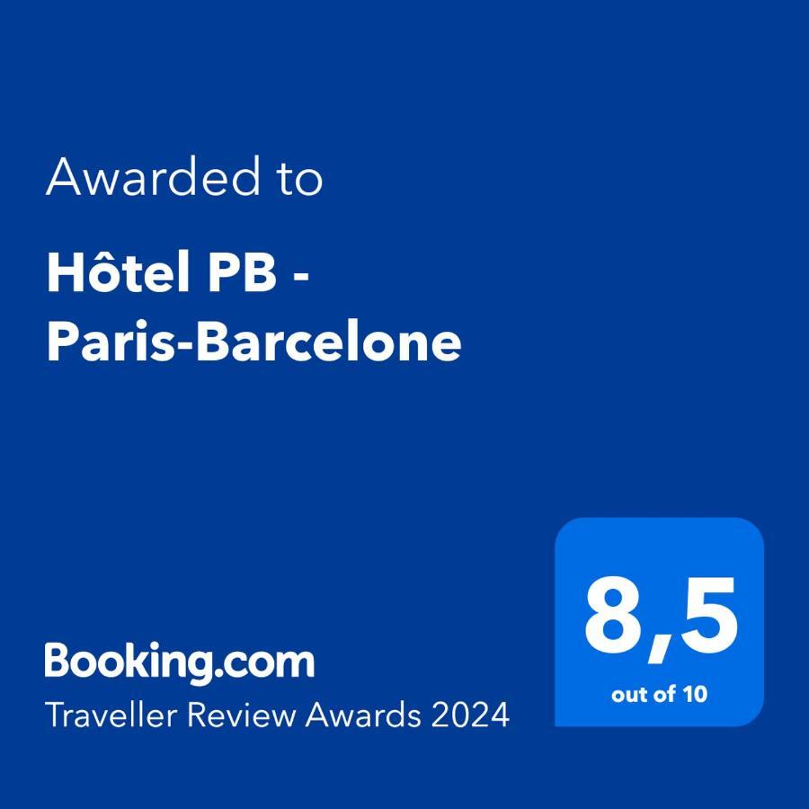 Hotel Pb - Paris-Barcelone Перпиньан Экстерьер фото